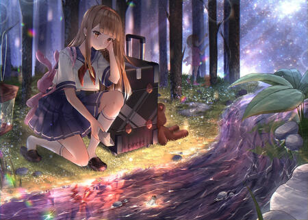Won the honorable mentions of Pixiv High School Illustration contest (2022)